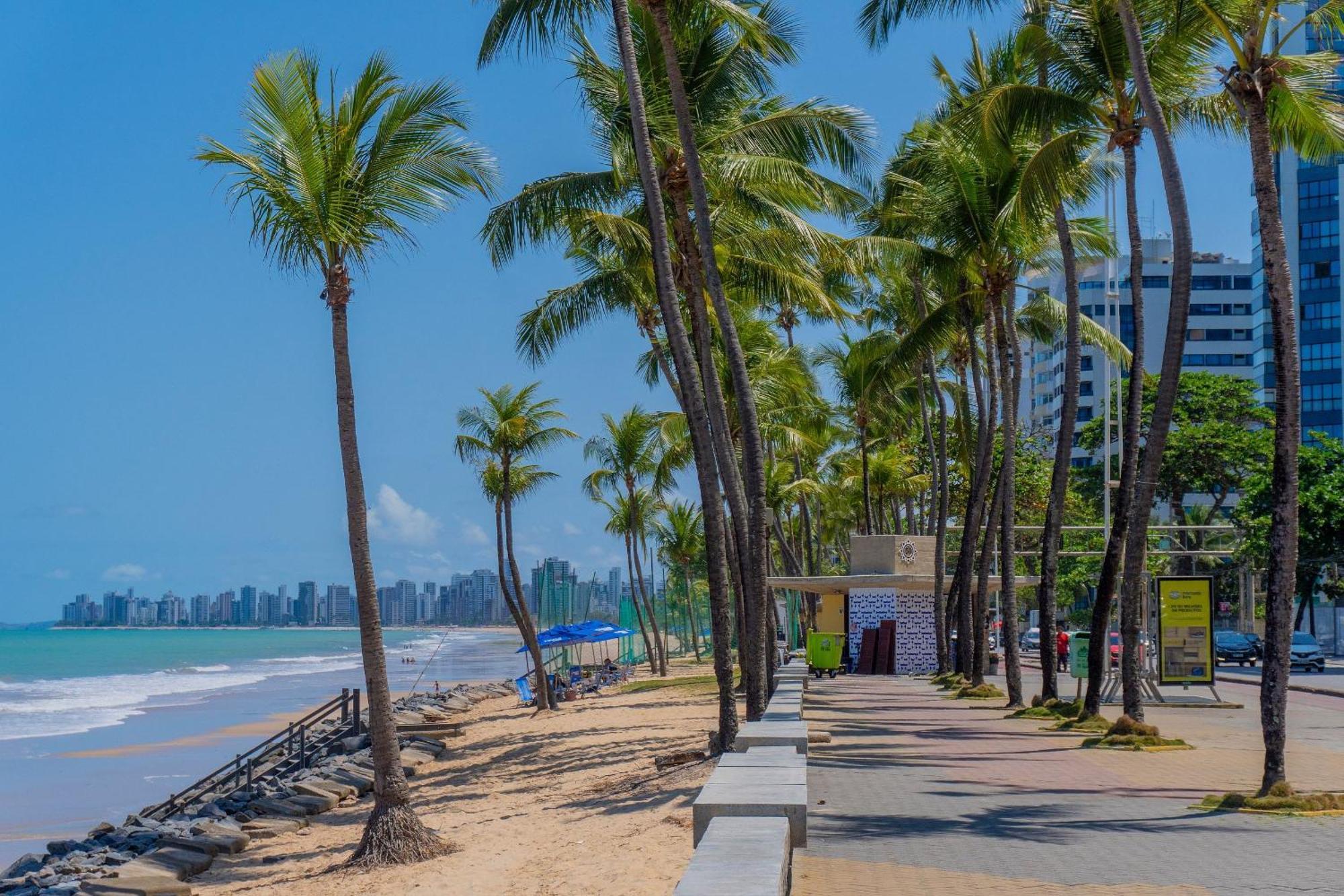 Apartamento Beira Mar Boa Viagem 헤시피 외부 사진